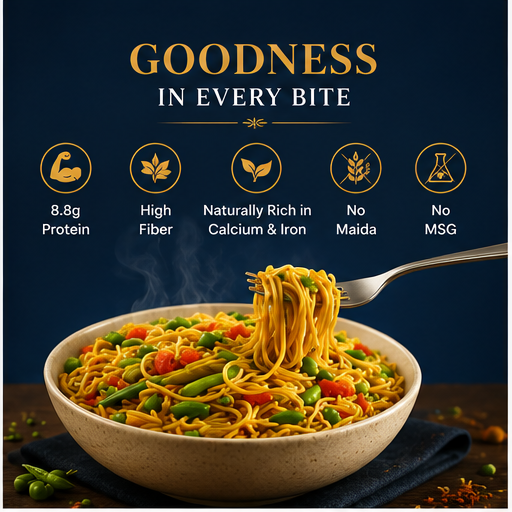 Millezo Instant Millet Noodles — Magic Masala | 6 Pack